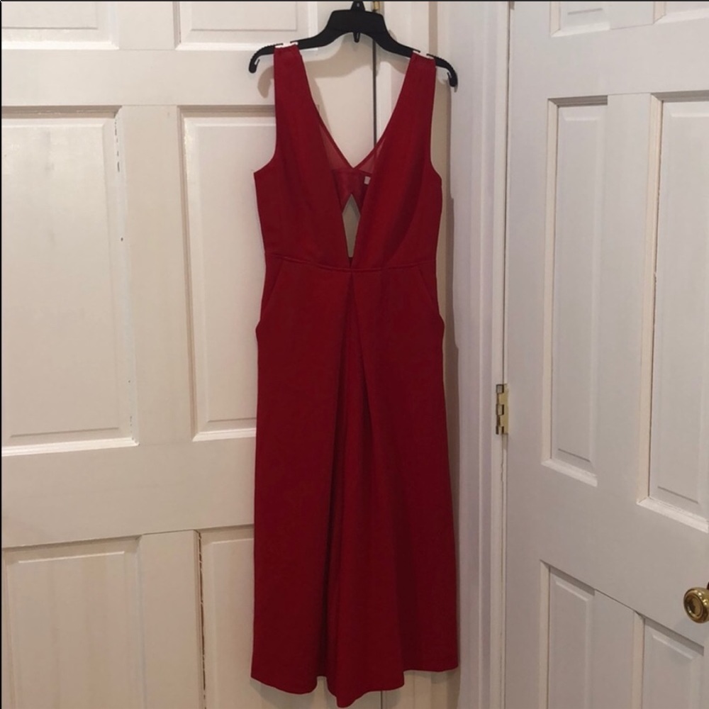 BCBGeneration size 4 red jumpsuit/romper